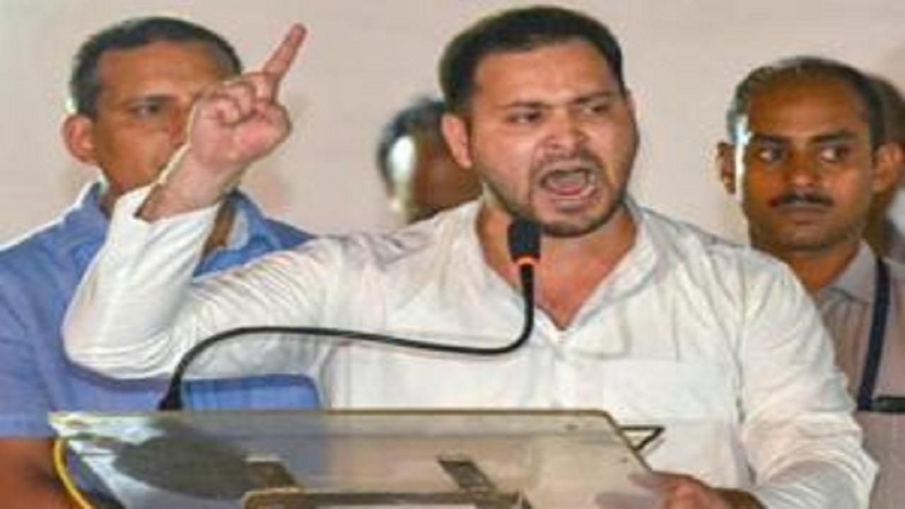 RJD leader Tejashwi Yadav. File pic